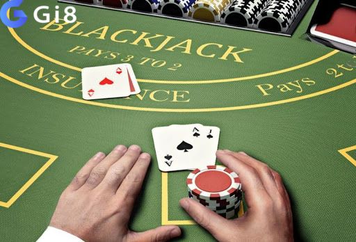 Giao diện game blackjack