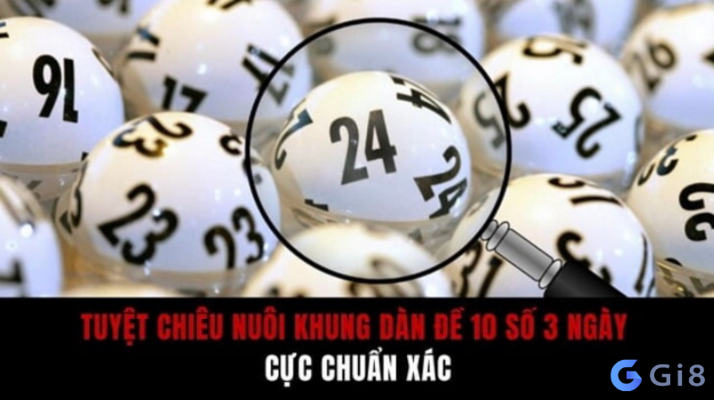 dàn đề 10 số khung 3 ngày