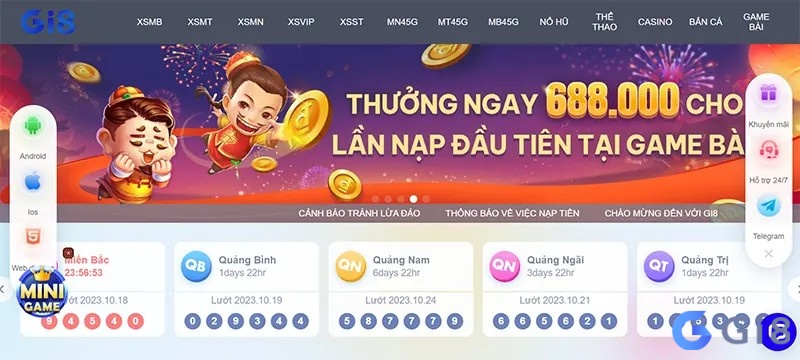 Trong các nhà cái lô đề nào uy tín nhất có Gi88 cung cấp tỷ lệ đặt cược phong phú